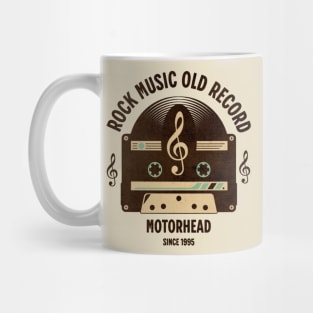 vintage cassette old music record b8 Mug